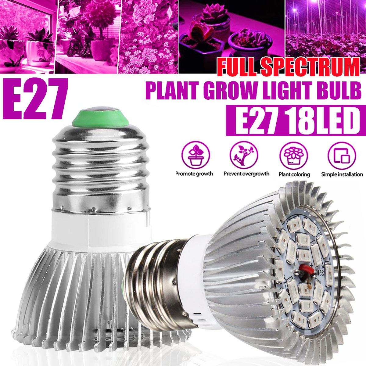 AC85-265V LED   ü Ʈ E27 Ĺ   Phytolamp  ǳ Ĺ    